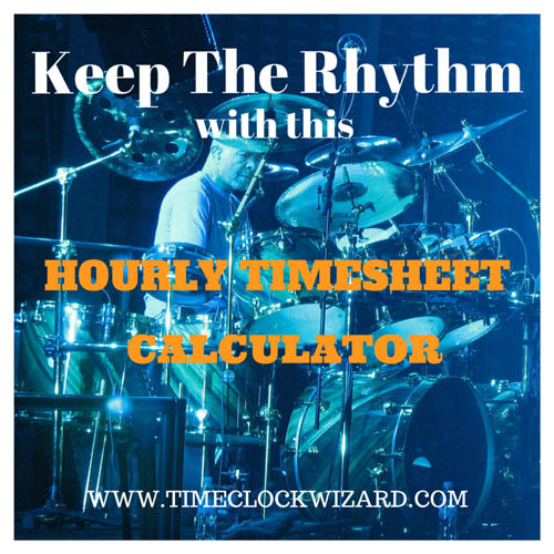 This hourly timesheet calculator program helps 