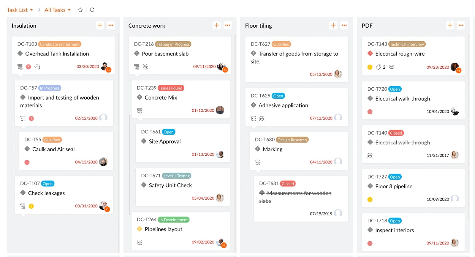 Zoho Projects